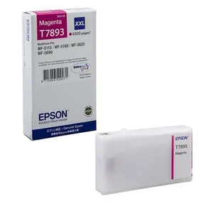 C13T789340 Tintenpatrone für WF-5110DW, WF-5190DW Drucker, EPSON Magenta, 34,2 ml